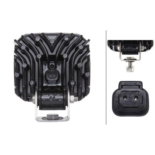 HELLA Arbeitsscheinwerfer 1GA 995 506-002 für