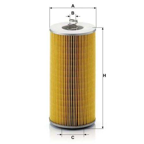 MANN-FILTER H 12 110/3 &Ouml;lfilter f&uuml;r IKARUS CASE IH LIEBHERR RENAULT TRUCKS DEMAG