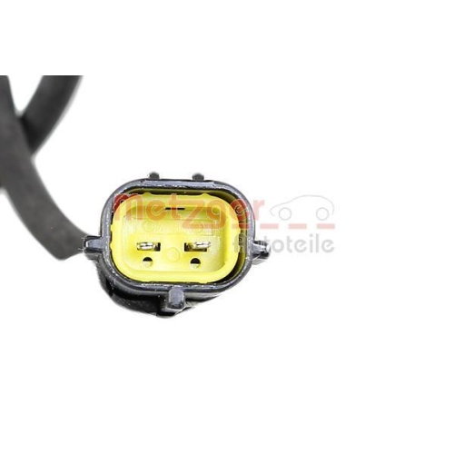 Sensor, Raddrehzahl METZGER 09001396 f&uuml;r MAZDA, Vorderachse links