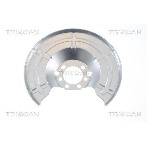 Spritzblech, Bremsscheibe TRISCAN 8125 24201 f&uuml;r OPEL, Hinterachse