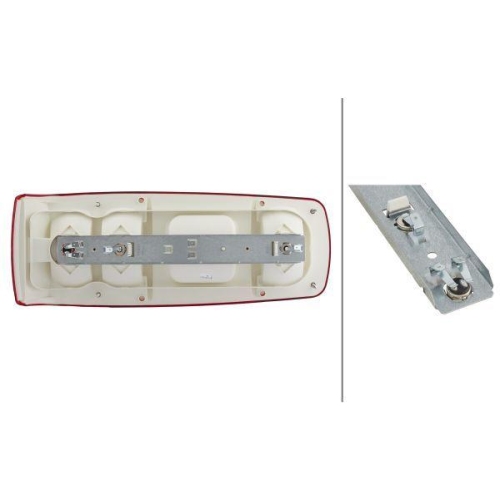 HELLA Heckleuchte 2VP 007 502-041 für FENDT HYMER KNAUS, rechts