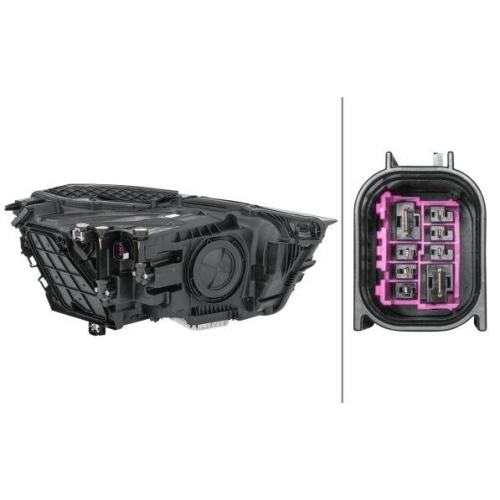 HELLA Hauptscheinwerfer 1LX 354 870-031 f&uuml;r AUDI, links