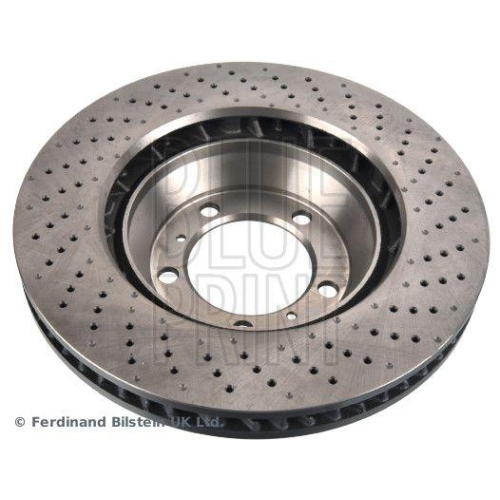 BLUE PRINT ADBP430057 2 St&uuml;ck Bremsscheiben f&uuml;r PORSCHE, Vorderachse links