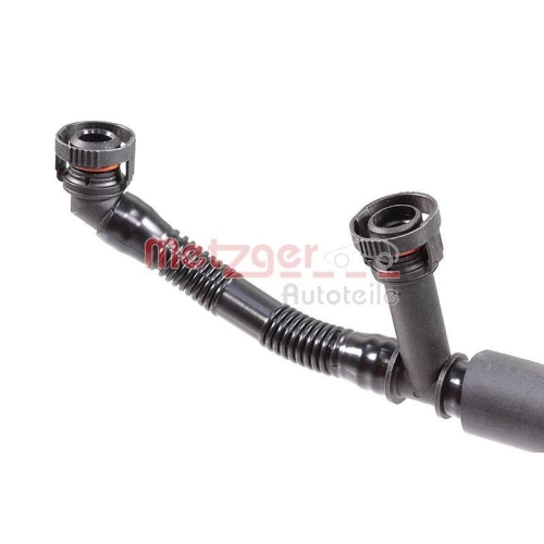 Schlauch, Kurbelgeh&auml;useentl&uuml;ftung METZGER 2380170 f&uuml;r BMW, Ansaugkr&uuml;mmer