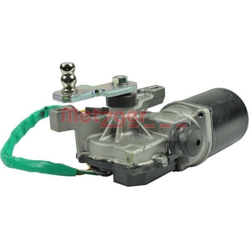 Wischermotor METZGER 2190621 ORIGINAL ERSATZTEIL für KIA, vorne