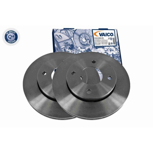 VAICO V30-80079 2 St&uuml;ck Bremsscheiben Q+, Erstausr&uuml;sterqualit&auml;t f&uuml;r MITSUBISHI SMART