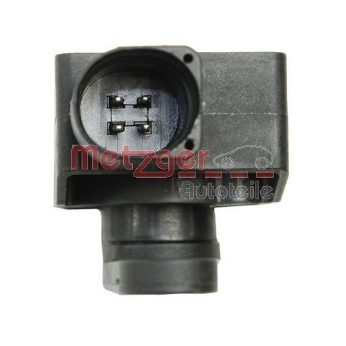 Sensor, Leuchtweitenregulierung METZGER 0901202 für VAG, Hinterachse