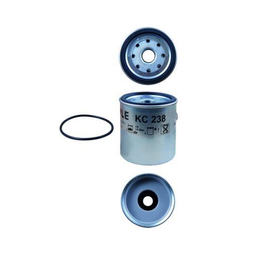 Kraftstofffilter KNECHT KC 238D für CHRYSLER FIAT JEEP