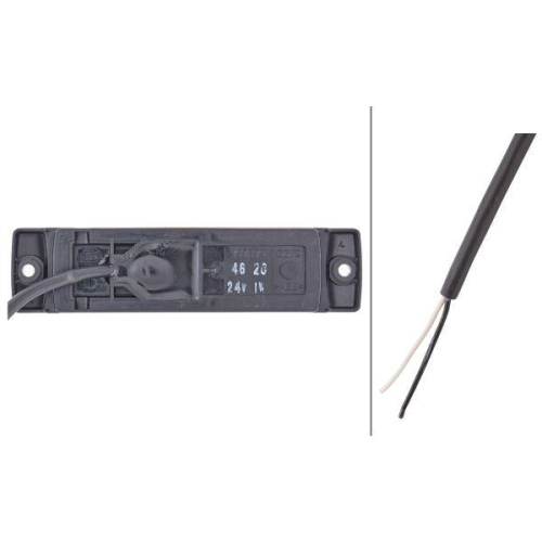 HELLA Seitenmarkierungsleuchte 2PS 008 645-991 f&uuml;r DAF IVECO SCANIA FAUN ZIEGLER