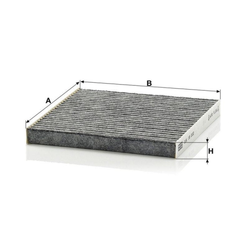 Filter, Innenraumluft MANN-FILTER CUK 18 002 f&uuml;r CITRO&Euml;N MITSUBISHI PEUGEOT