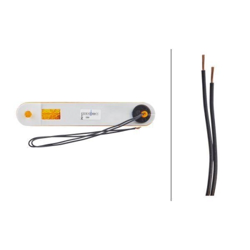 HELLA Seitenmarkierungsleuchte 2PS 009 226-021 f&uuml;r HOBBYCAR HYMER KNAUS, links