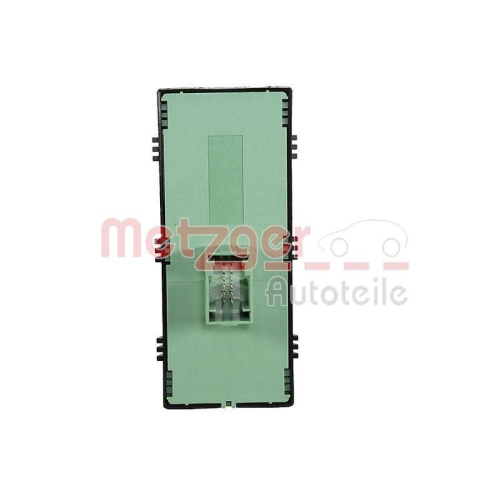 Schalter, Fensterheber METZGER 0916962 f&uuml;r FIAT, fahrerseitig, vorne
