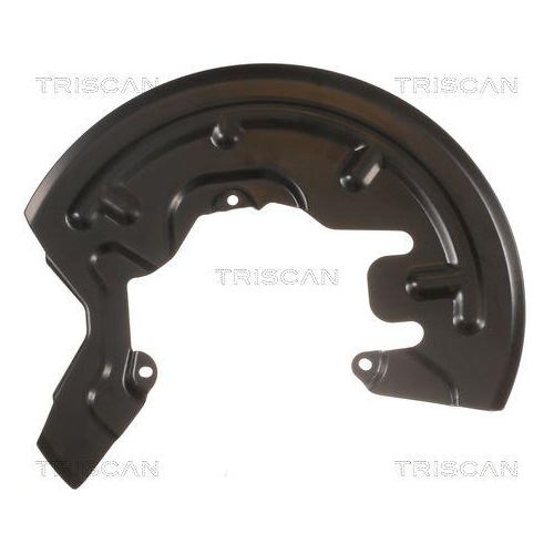 Spritzblech, Bremsscheibe TRISCAN 8125 25101 f&uuml;r RENAULT, Vorderachse links