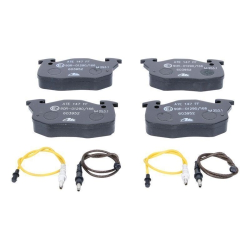 Bremsbelagsatz, Scheibenbremse ATE 13.0460-3952.2 f&uuml;r CITRO&Euml;N PEUGEOT