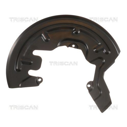 Spritzblech, Bremsscheibe TRISCAN 8125 25102 f&uuml;r RENAULT, Vorderachse rechts