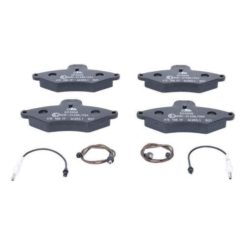 Bremsbelagsatz, Scheibenbremse ATE 13.0460-3956.2 f&uuml;r CITRO&Euml;N, Vorderachse