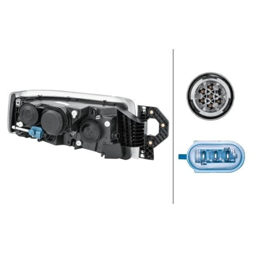 HELLA Hauptscheinwerfer 1EL 011 899-411 für RENAULT, links