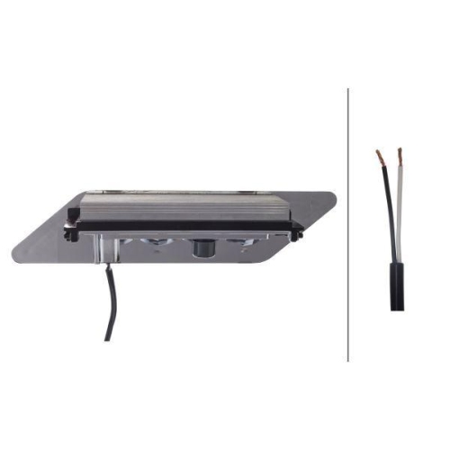 HELLA Arbeitsscheinwerfer 1GE 996 198-401 MODULAR WORKLIGHT BASE STYLE f&uuml;r