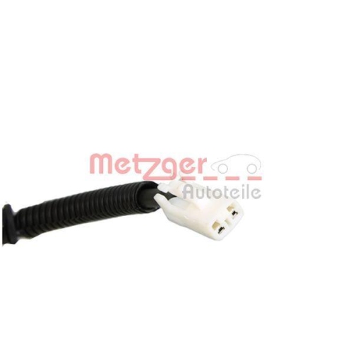 Sensor, Raddrehzahl METZGER 0900995 f&uuml;r HYUNDAI KIA, Vorderachse links