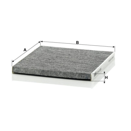 Filter, Innenraumluft MANN-FILTER CUK 2226 f&uuml;r TOYOTA GREAT WALL