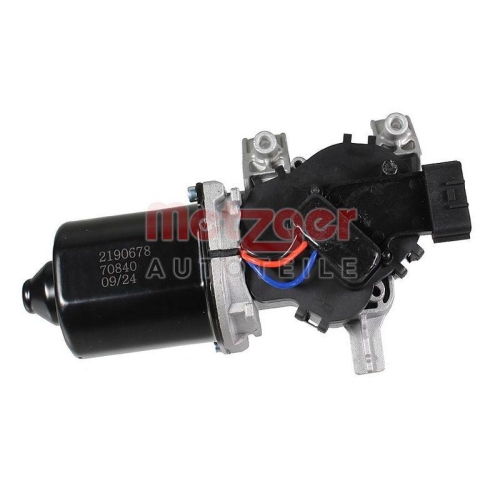Wischermotor METZGER 2190678 für RENAULT DACIA, vorne