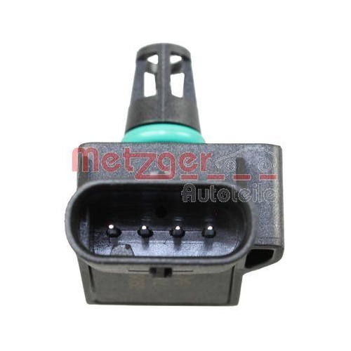 Sensor, Saugrohrdruck METZGER 0906393 f&uuml;r AUDI VW