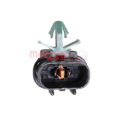 Sensor, Raddrehzahl METZGER 09001411 f&uuml;r MITSUBISHI, Hinterachse links