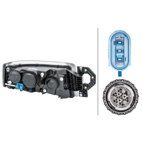 HELLA Hauptscheinwerfer 1LL 011 899-431 f&uuml;r RENAULT, links