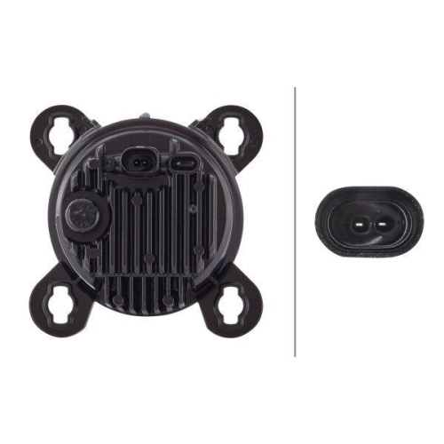 HELLA Hauptscheinwerfer 1B0 015 050-131 f&uuml;r, links, rechts