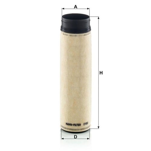 MANN-FILTER CF 450 Sekund&auml;rluftfilter f&uuml;r JOHN DEERE LINDE AGCO