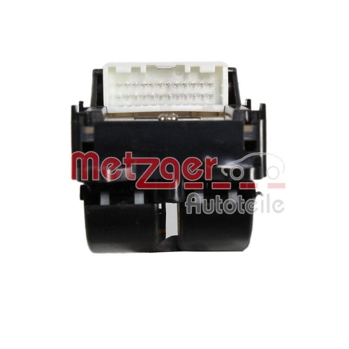 Schalter, Fensterheber METZGER 0916975 f&uuml;r TOYOTA, fahrerseitig, vorne