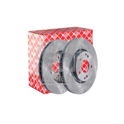 Bremsscheibe FEBI BILSTEIN 170696 f&uuml;r SSANGYONG KG MOBILITY, Vorderachse