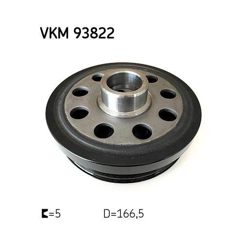 Riemenscheibe, Kurbelwelle SKF VKM 93822 f&uuml;r BMW