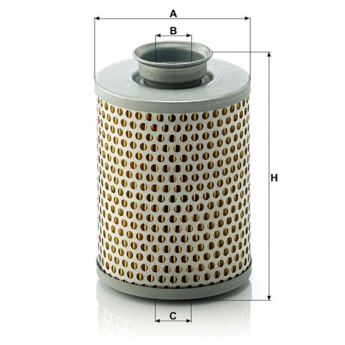 MANN-FILTER P 919/7 Filter, Arbeitshydraulik f&uuml;r AUW&Auml;RTER BARREIROS BUESSING DAF