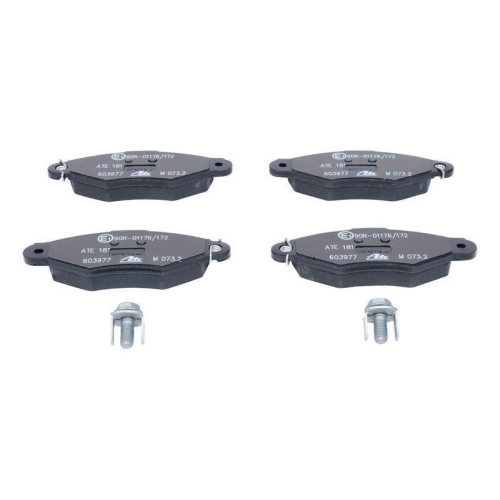 Bremsbelagsatz, Scheibenbremse ATE 13.0460-3977.2 f&uuml;r CITRO&Euml;N NISSAN RENAULT