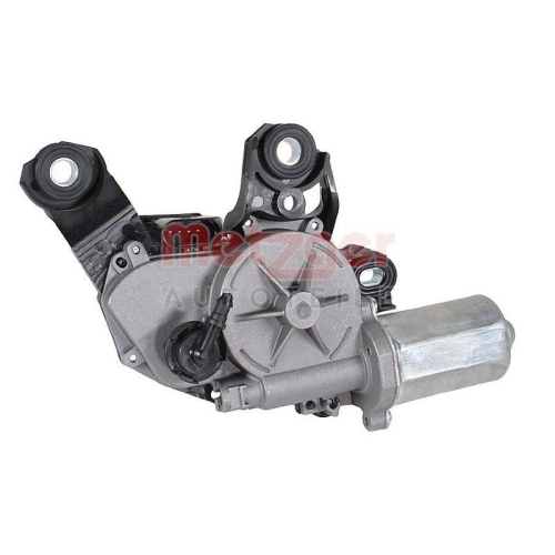 Wischermotor METZGER 2190684 GREENPARTS für AUDI BENTLEY, hinten