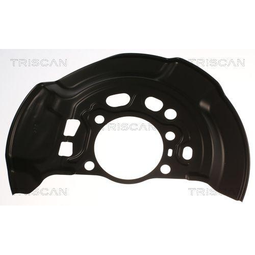 Spritzblech, Bremsscheibe TRISCAN 8125 13124 f&uuml;r TOYOTA, Vorderachse rechts