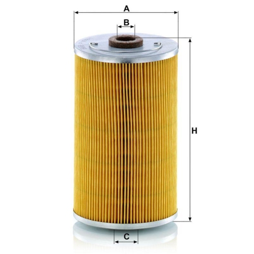 MANN-FILTER P 1018/1 Kraftstofffilter f&uuml;r HANOMAG HENSCHEL MERCEDES-BENZ MWM MTU