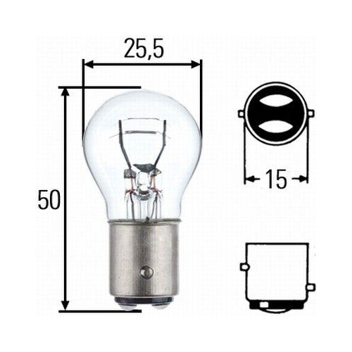 HELLA 8GD 002 078-173 Gl&uuml;hlampe, Blinkleuchte LONG LIFE UP TO 3x LONGER LIFETIME