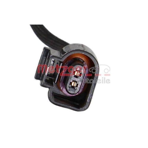 Bremsbelagsatz, Scheibenbremse METZGER 1170560 f&uuml;r VAG, Hinterachse