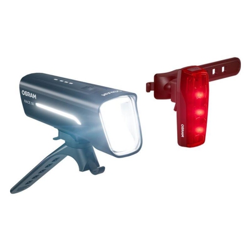 ams-OSRAM LEDBL101 SET Leuchtensatz, Fahrrad LEDsBIKE&reg; RACE 50 SET f&uuml;r