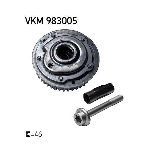 Nockenwellenversteller SKF VKM 983005 f&uuml;r OPEL VAUXHALL, Einlassseite