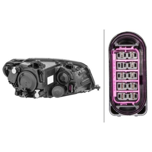 HELLA Hauptscheinwerfer 1ED 012 286-011 f&uuml;r VW, links