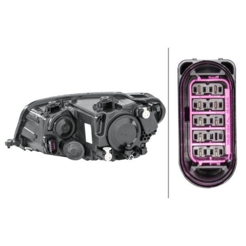 HELLA Hauptscheinwerfer 1ED 012 286-021 für VW, rechts