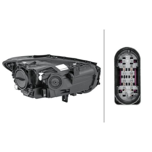 HELLA Hauptscheinwerfer 1EG 014 993-011 für MERCEDES-BENZ, links
