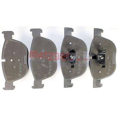 Bremsbelagsatz, Scheibenbremse METZGER 1170562 GREENPARTS f&uuml;r BMW, Vorderachse