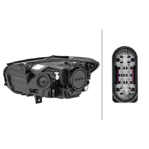 HELLA Hauptscheinwerfer 1EG 014 993-021 f&uuml;r MERCEDES-BENZ, rechts