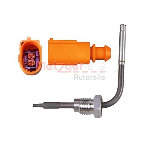 Sensor, Abgastemperatur METZGER 0894928 f&uuml;r VW, nach Ru&szlig;partikelfilter