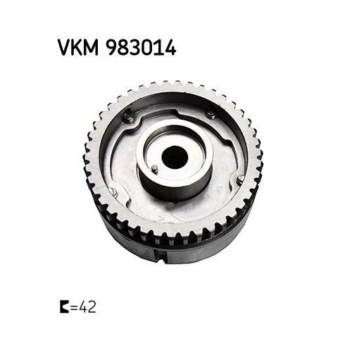 Nockenwellenversteller SKF VKM 983014 f&uuml;r RENAULT DACIA
