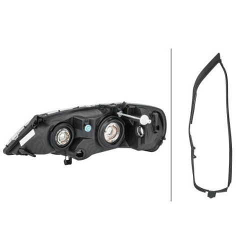 Hauptscheinwerfer HELLA 1EG 007 640-321 f&uuml;r OPEL GENERAL MOTORS, rechts